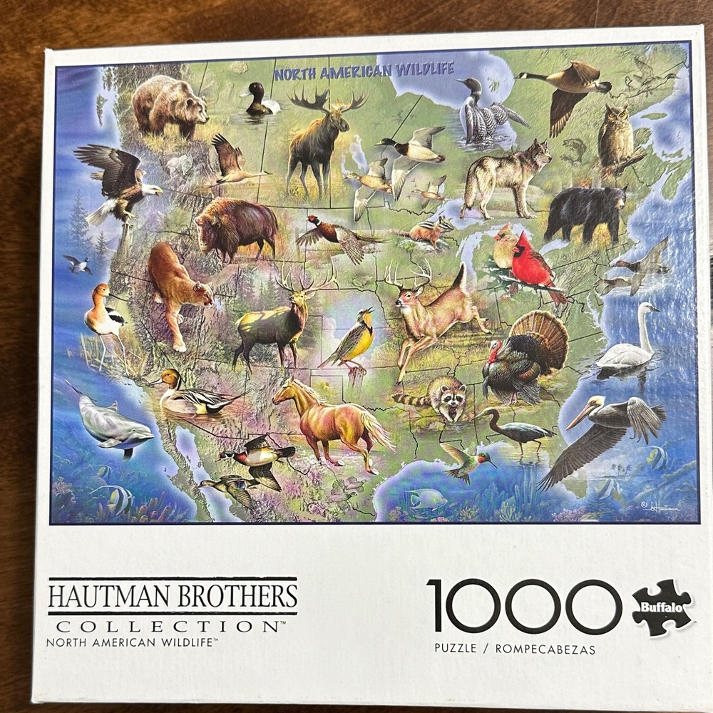 1000 Piece Puzzle Hautman Brothers Collection North American Wildlife